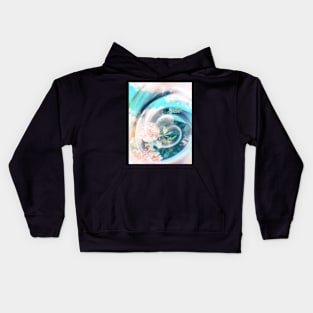 Spiral of Flowers Kids Hoodie